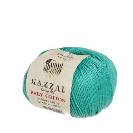 Gazzal Baby Cotton 3425 włóczka do amigurumi