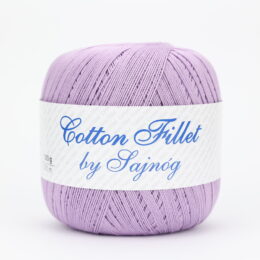 Kordonek Cotton Fillet by Sajnóg 0058 w kolorze lila to 100% bawełna merceryzowana idealna na świąteczne ozdoby, serwety, obrusy, łapacze snów.