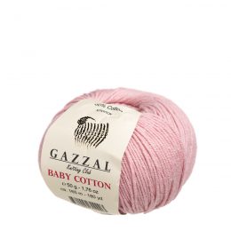 Gazzal Baby Cotton 3444 pudrowy róż
