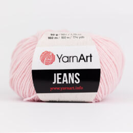Włóczka Yarn Art Jeans 74 w kolorze różowym to kultowa propozycja największego tureckiego producenta.