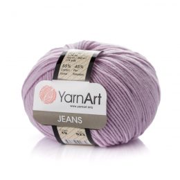 Włóczka Yarn Art Jeans 19 w kolorze lawendowym to kultowa propozycja największego tureckiego producenta.