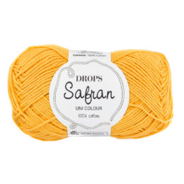 Drops Safran 11 żółty słoneczny. 100% wytrzymała, miękka, bawełna egipska, z certyfikatem Standard 100 by Oeko-Tex.Produkowana w Europie.