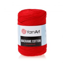 Yarn Art Macrame Cotton 773 - makramowy sznurek tureckiej firmy. Mieszanka bawełny z poliestrem, 250g/225m. Doskonały na sznurkowe projekty i makatki.