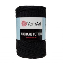Yarn Art Macrame Cotton 750 - makramowy sznurek tureckiej firmy. Mieszanka bawełny z poliestrem, 250g/225m. Doskonały na sznurkowe projekty i makatki.