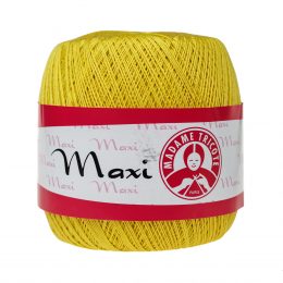 Madame Tricote Paris Maxi 5530, kolor słoneczny. Jest to 100% bawełna merceryzowana w czarnym kolorze. Idealny na świąteczne ozdoby