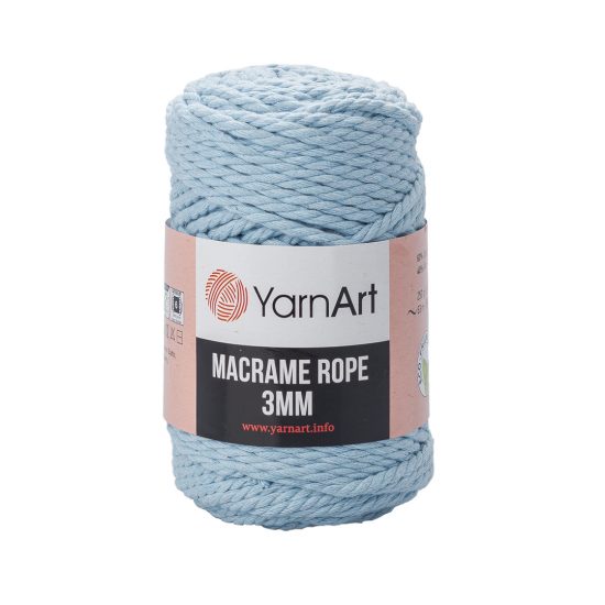 Włóczka Yarn Art Macrame Rope 3mm 760 - luźno skręcany sznurek idealny do makramy i modnych makramowych piórek. W 250g znajdziemy 63m.