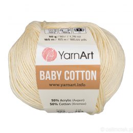 YarnArt Baby Cotton 402 to bawełniano-akrylowa włóczka idealna do amigurumi.