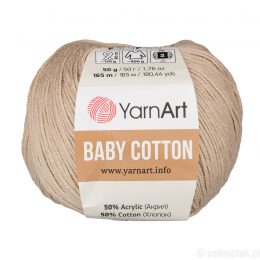 YarnArt Baby Cotton 403 to bawełniano-akrylowa włóczka idealna do amigurumi.