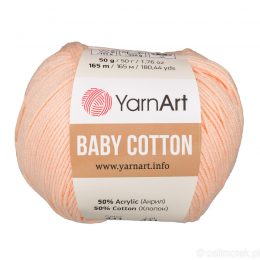 YarnArt Baby Cotton 411 to bawełniano-akrylowa włóczka idealna do amigurumi.