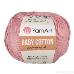 YarnArt Baby Cotton 413 to bawełniano-akrylowa włóczka idealna do amigurumi.