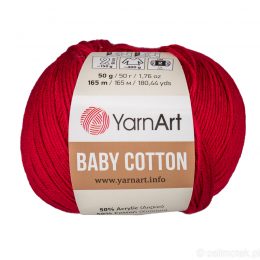 YarnArt Baby Cotton 427 to bawełniano-akrylowa włóczka idealna do amigurumi.