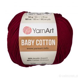 YarnArt Baby Cotton 428 to bawełniano-akrylowa włóczka idealna do amigurumi.
