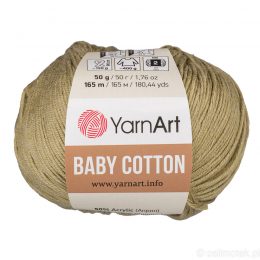 YarnArt Baby Cotton 434 to bawełniano-akrylowa włóczka idealna do amigurumi.