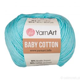 YarnArt Baby Cotton 446 to bawełniano-akrylowa włóczka idealna do amigurumi.