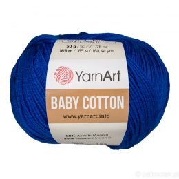 YarnArt Baby Cotton 456 to bawełniano-akrylowa włóczka idealna do amigurumi.