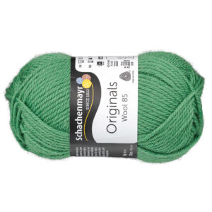 Schachenmayr Wool 85 00278 w kolorze zielonym to 100% dziewiczej wełny. Idealna na czapki i inne zimowe akcesoria. 50g/85m