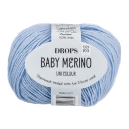 Drops Baby Merino 24 to certyfikowana mięciutka włóczka z merynosa w pięknych kolorach. Idealna dla dzieci. 50g/ok 175m
