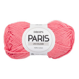 Włóczka Drops Paris 01 morela to certyfikowana 100% bawełna czesankowa w pięknej palecie kolorystycznej. 50g/75m
