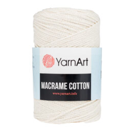 Yarn Art Macrame Cotton 752 - przędzony sznurek idealny na torebki. Mieszanka bawełny z poliestrem, 250g/225m.
