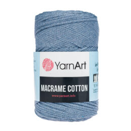 Yarn Art Macrame Cotton 761 2mm - przędzony sznurek idealny na torebki. Mieszanka bawełny z poliestrem, 250g/225m.