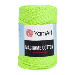 Yarn Art Macrame Cotton 801 2mm - przędzony sznurek idealny na torebki. Mieszanka bawełny z poliestrem, 250g/225m.