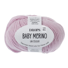 Drops Baby Merino 26 to certyfikowana mięciutka włóczka z merynosa w pięknych kolorach. Idealna dla dzieci. 50g/ok 175m