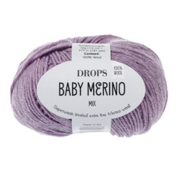 Drops Baby Merino 39 to certyfikowana mięciutka włóczka z merynosa w pięknych kolorach. Idealna dla dzieci. 50g/ok 175m