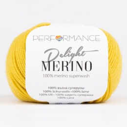 Performance Merino Delight 1011 to certyfikowana mięciutka wełna z merynosa superwash. Idealna dla dzieci i nie tylko. 50g/125m