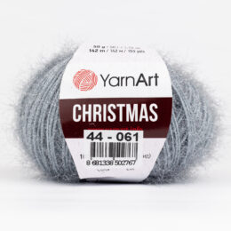 YarnArt Christmas 44 błyszcząca włóczka typu eyelash. Idealna na ozdoby świąteczne, ale przyda się wszędzie tam gdzie potrzebujesz błysku. 50g/142m