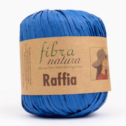 Fibranatura Raffia 116-13 to 100% celulozy. Idealnie nadaje się torebki, kosze i kapelusze. Ma budowę cienkiej papierowej płaskiej tasiemki. 40g/90m